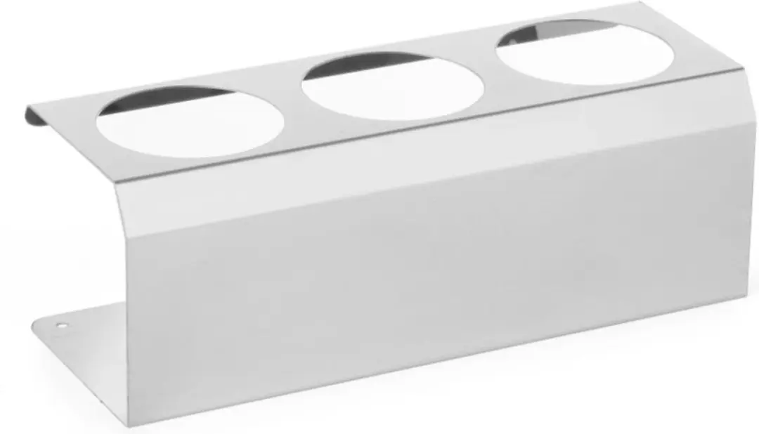 HENDI Sausstandaard 3-gats - RVS - 274x102x98mm - afbeelding 6 van 6