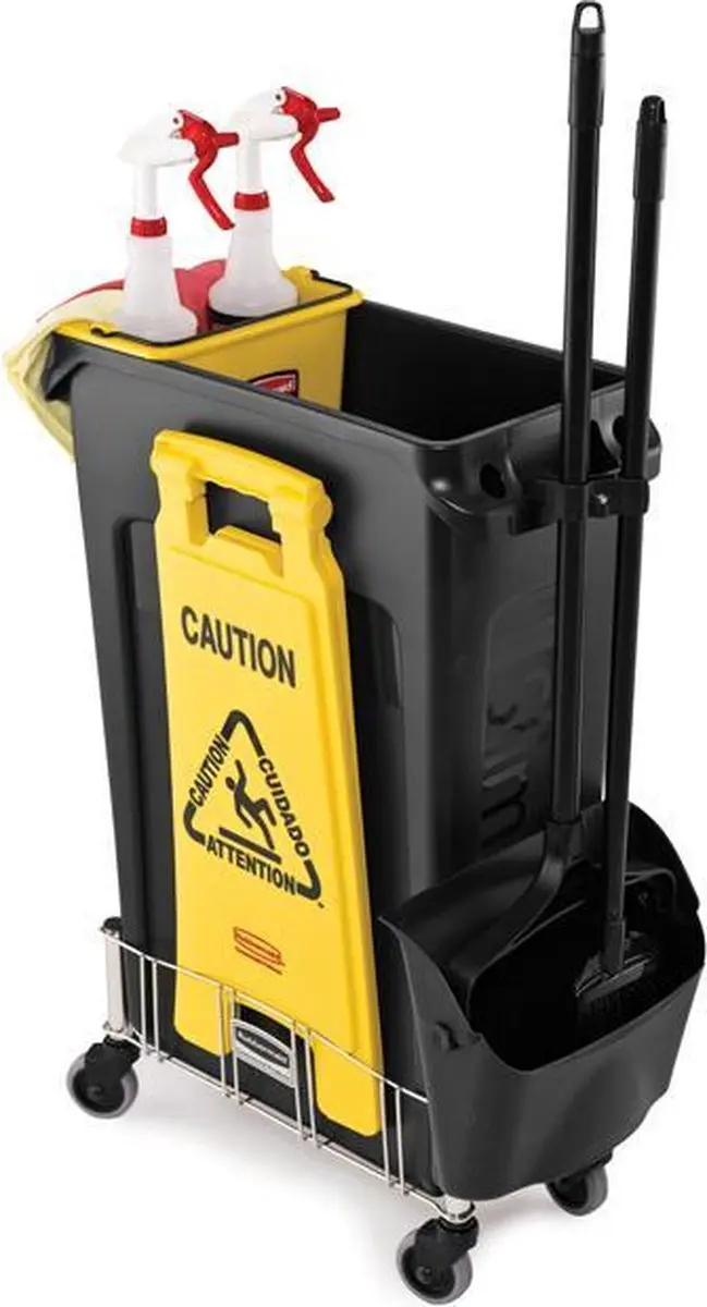 Rubbermaid Waarschuwingsbord Caution Wet Floor RCP611200YW - Geel