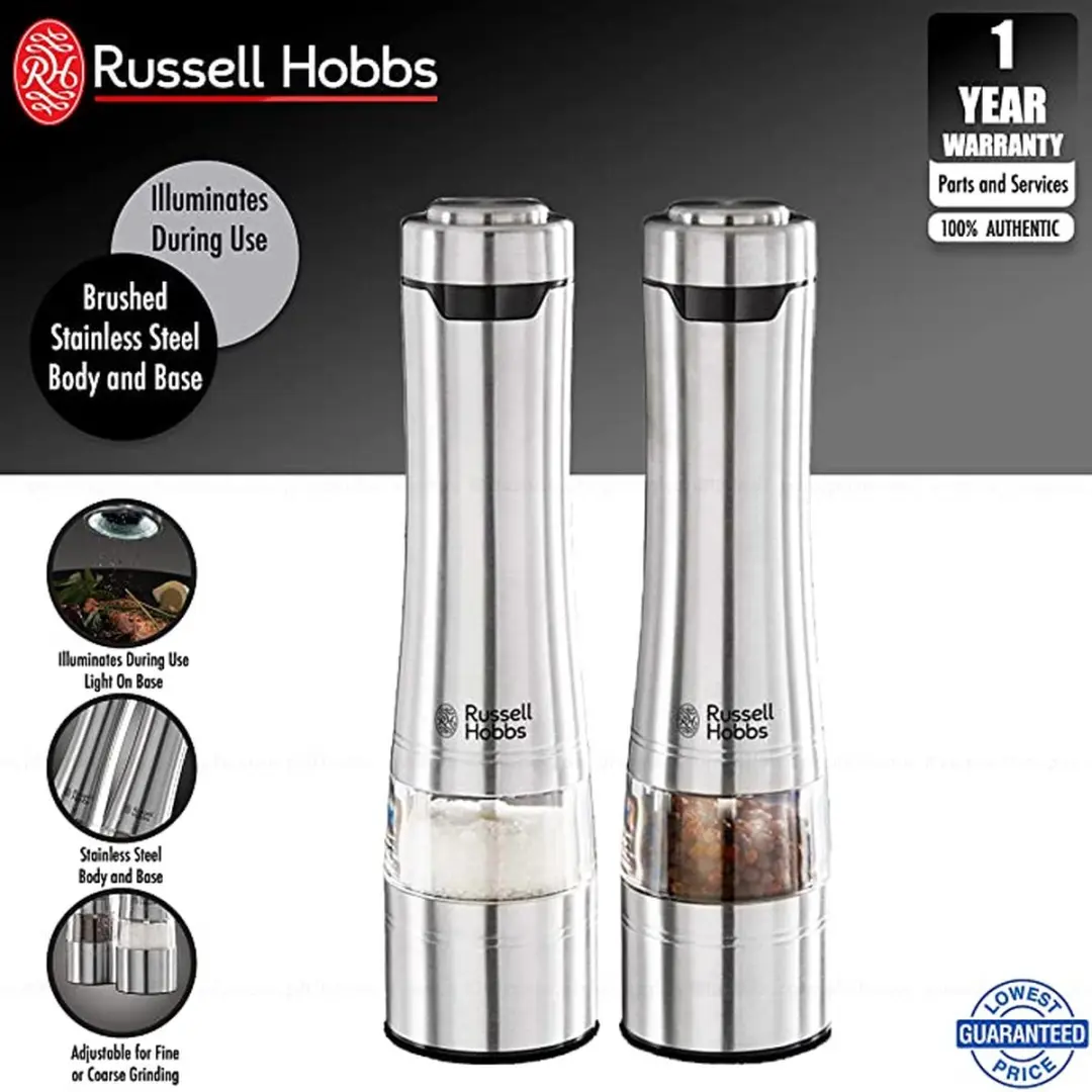 Russell Hobbs Classics Peper- en Zoutmolen - Zilver