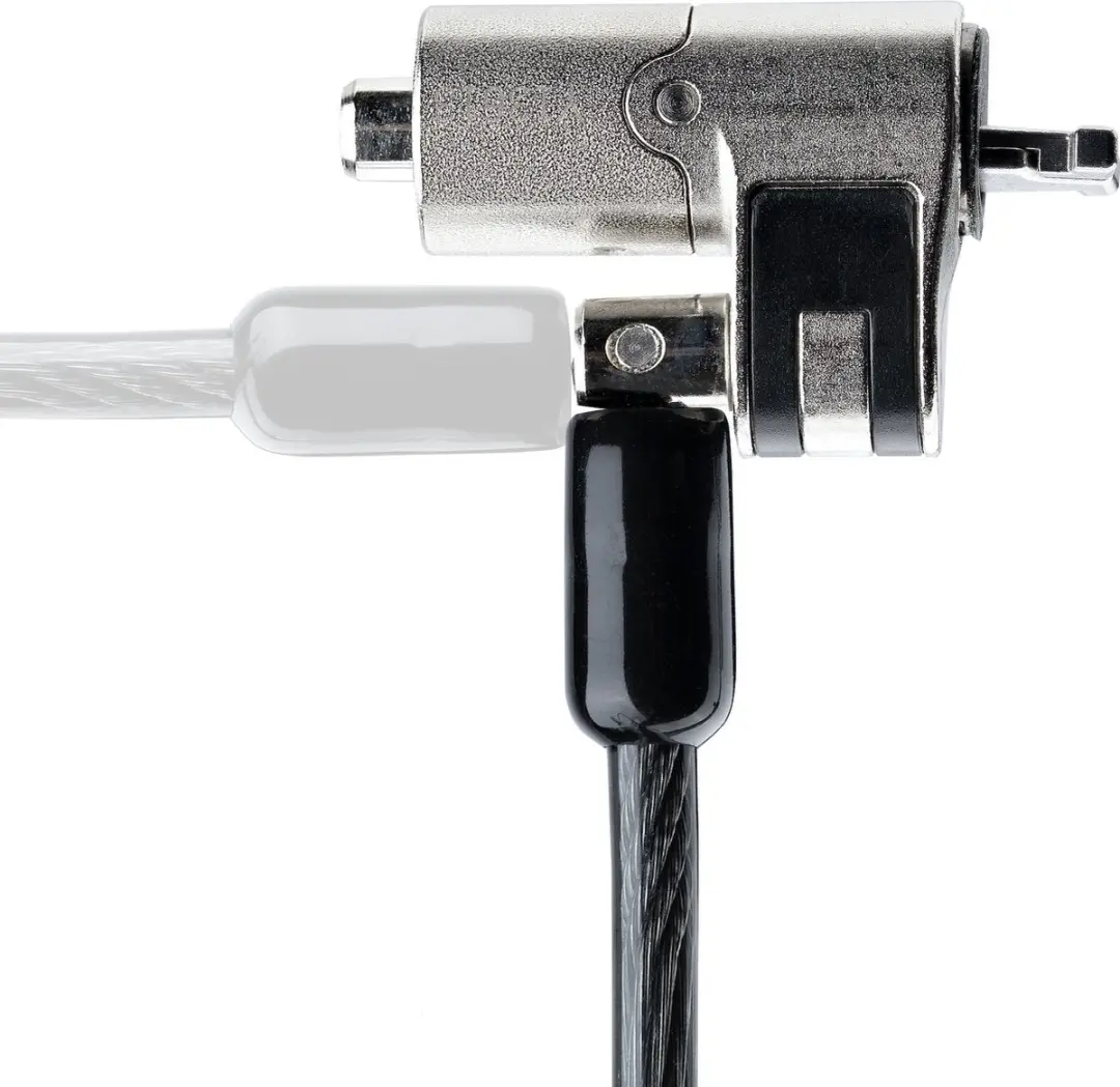Startech NANOK-LAPTOP-LOCK Kabelslot - 2m - Zwart/Zilver - afbeelding 6 van 6