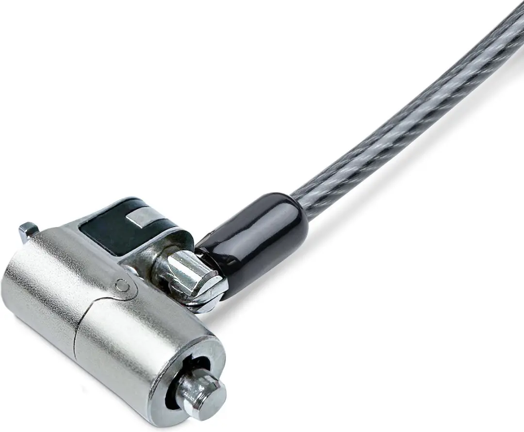 Startech NANOK-LAPTOP-LOCK Kabelslot - 2m - Zwart/Zilver