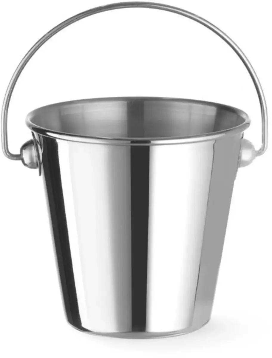 HENDI Serveeremmer RVS - Ø9cm x 8,5cm - Zilver