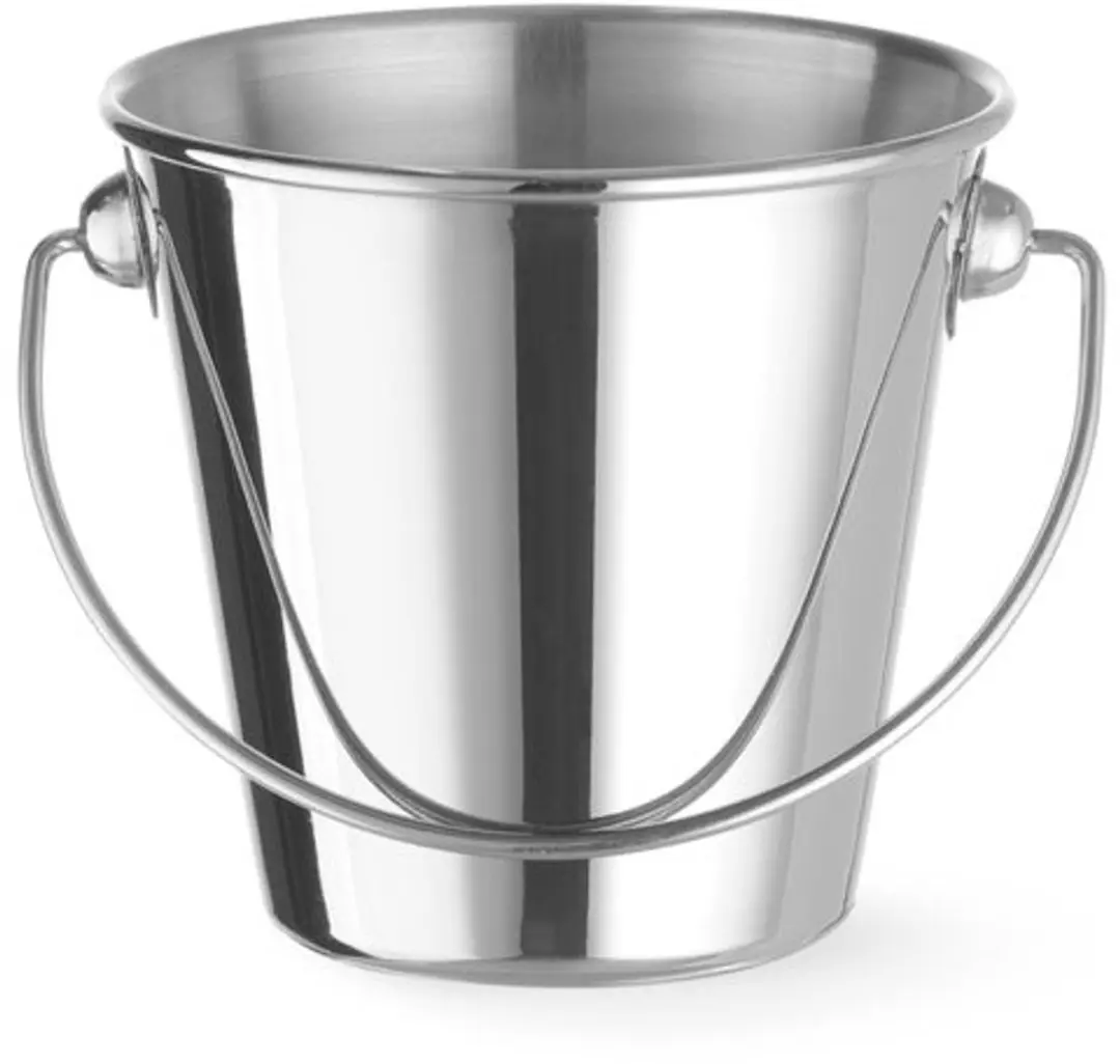 HENDI Serveeremmer RVS - Ø9cm x 8,5cm - Zilver