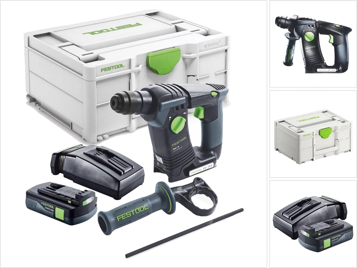 Festool BHC 18-Basic Accuboormachine 18V SDS Plus