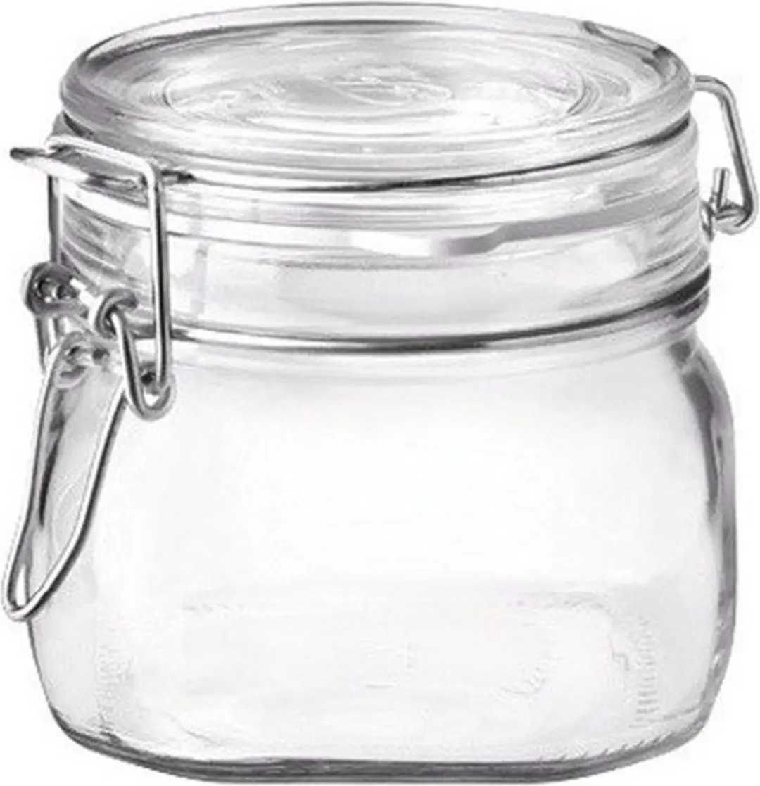 Bormioli Rocco Voorraadweckpot 500ml - 10,5x10cm - Transparant