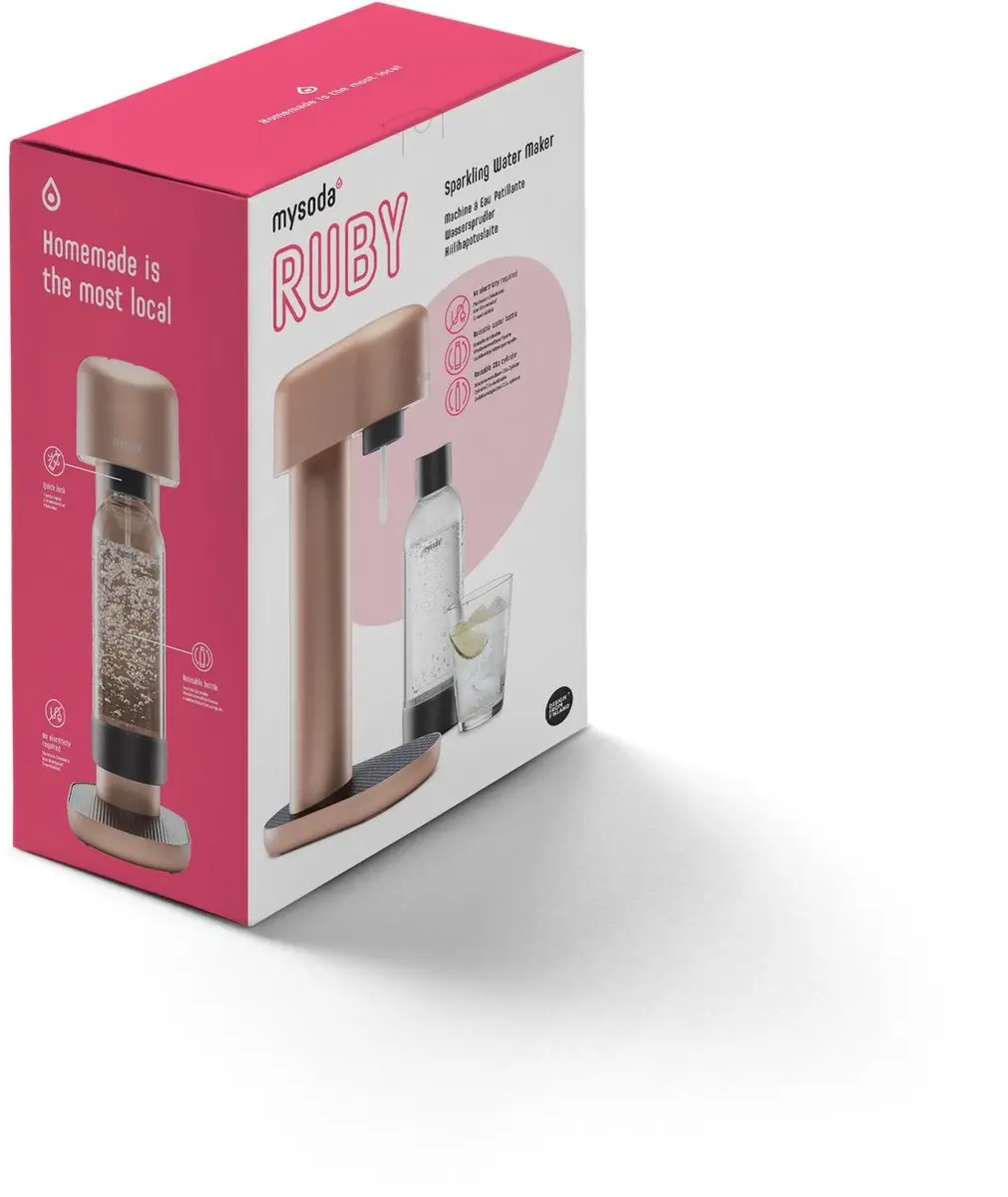 Mysoda Ruby Light Pink Bruiswatertoestel RB003AL-LP