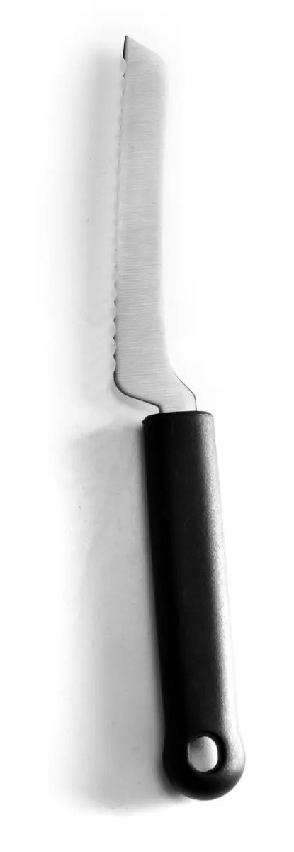 HENDI Tomatenmesje 224mm - Zwart/RVS