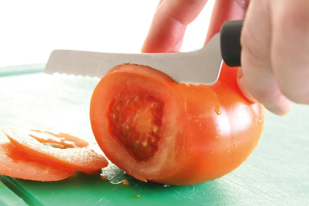 HENDI Tomatenmesje 224mm - Zwart/RVS