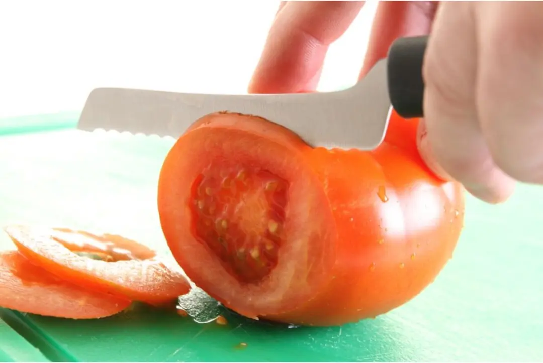 HENDI Tomatenmesje 224mm - Zwart/RVS