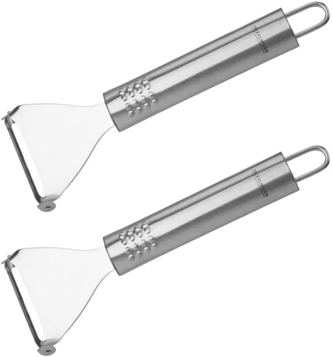 Fackelmann Roestvrijstalen Groentescharen Set 2x 18cm