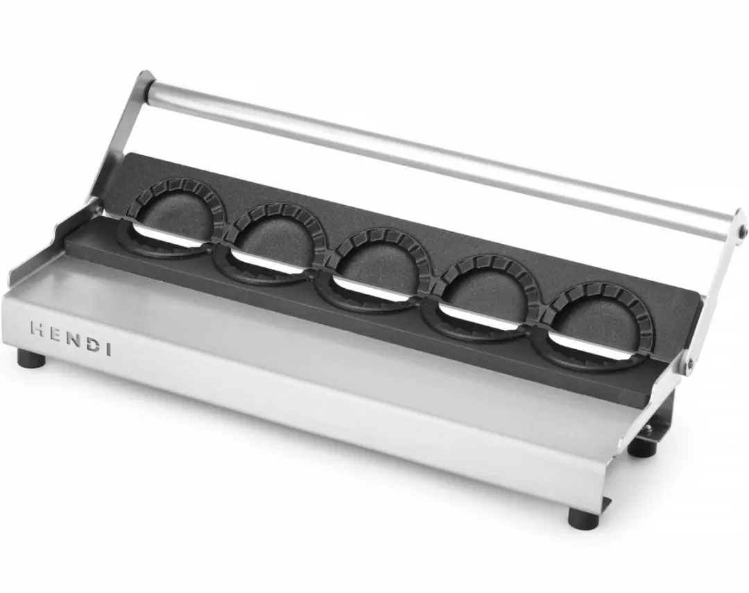 HENDI Dumplingmaker 5 Stuks - 470x245x80mm - Zilver
