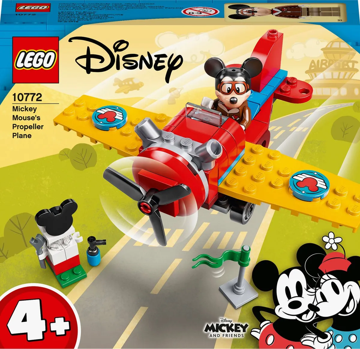 LEGO Disney Mickey Mouse Propellervliegtuig 10772