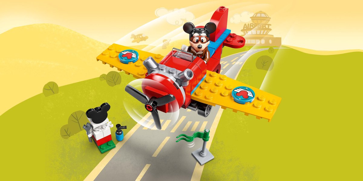 LEGO Disney Mickey Mouse Propellervliegtuig - 10772