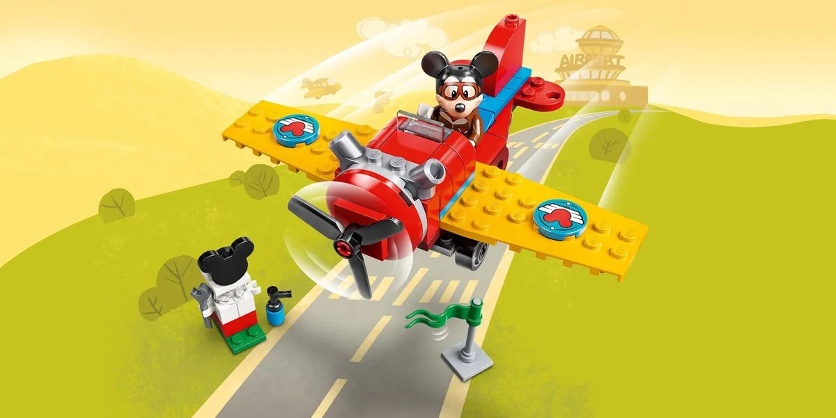 LEGO Disney Mickey Mouse Propellervliegtuig 10772 - 59 Stukken