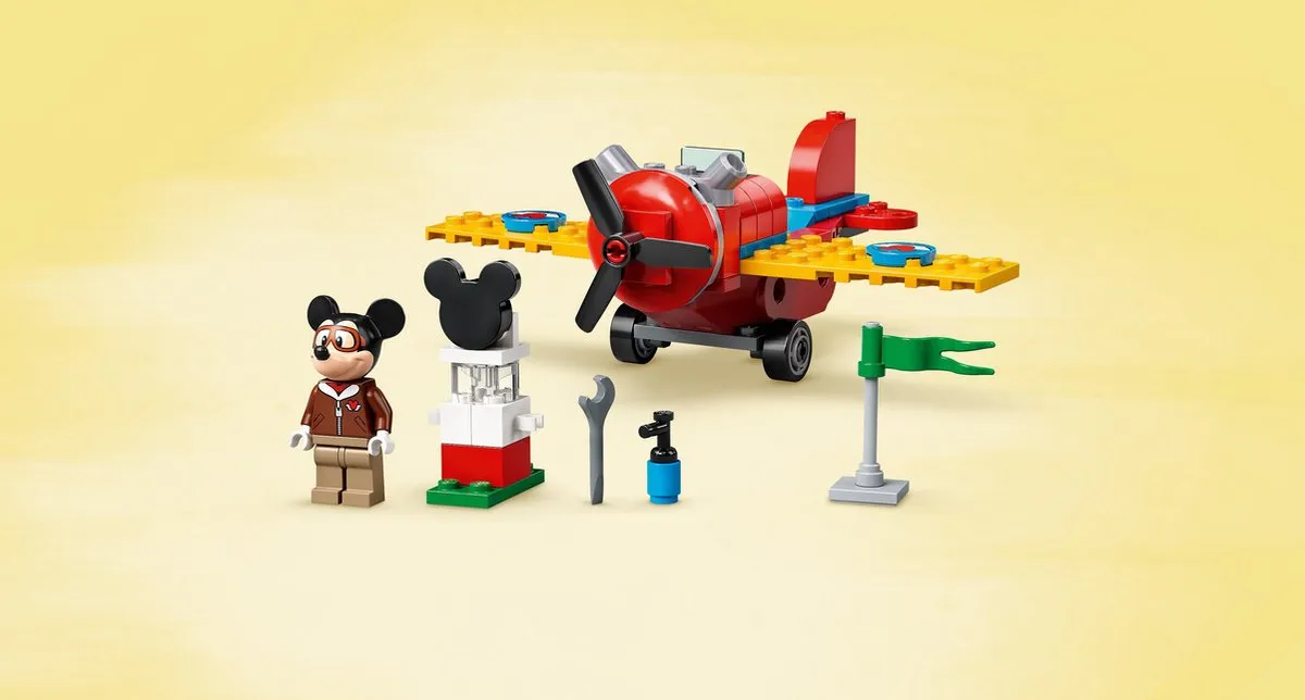 LEGO Disney Mickey Mouse Propellervliegtuig 10772 - 59 Stukken - afbeelding 6 van 6