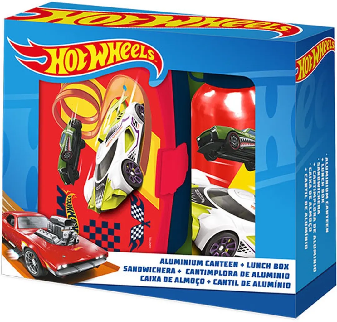 Hot Wheels Lunchboxset 2-delig
