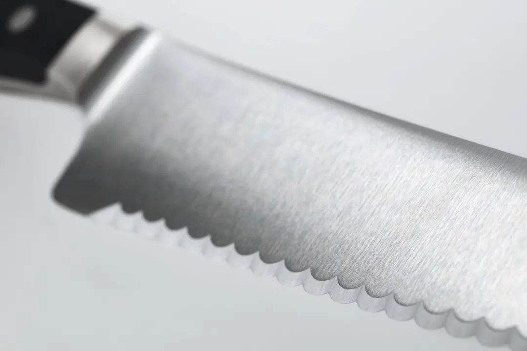 Wusthof Classic Super Slicer 26cm - Fijne golfsnede - Zwart