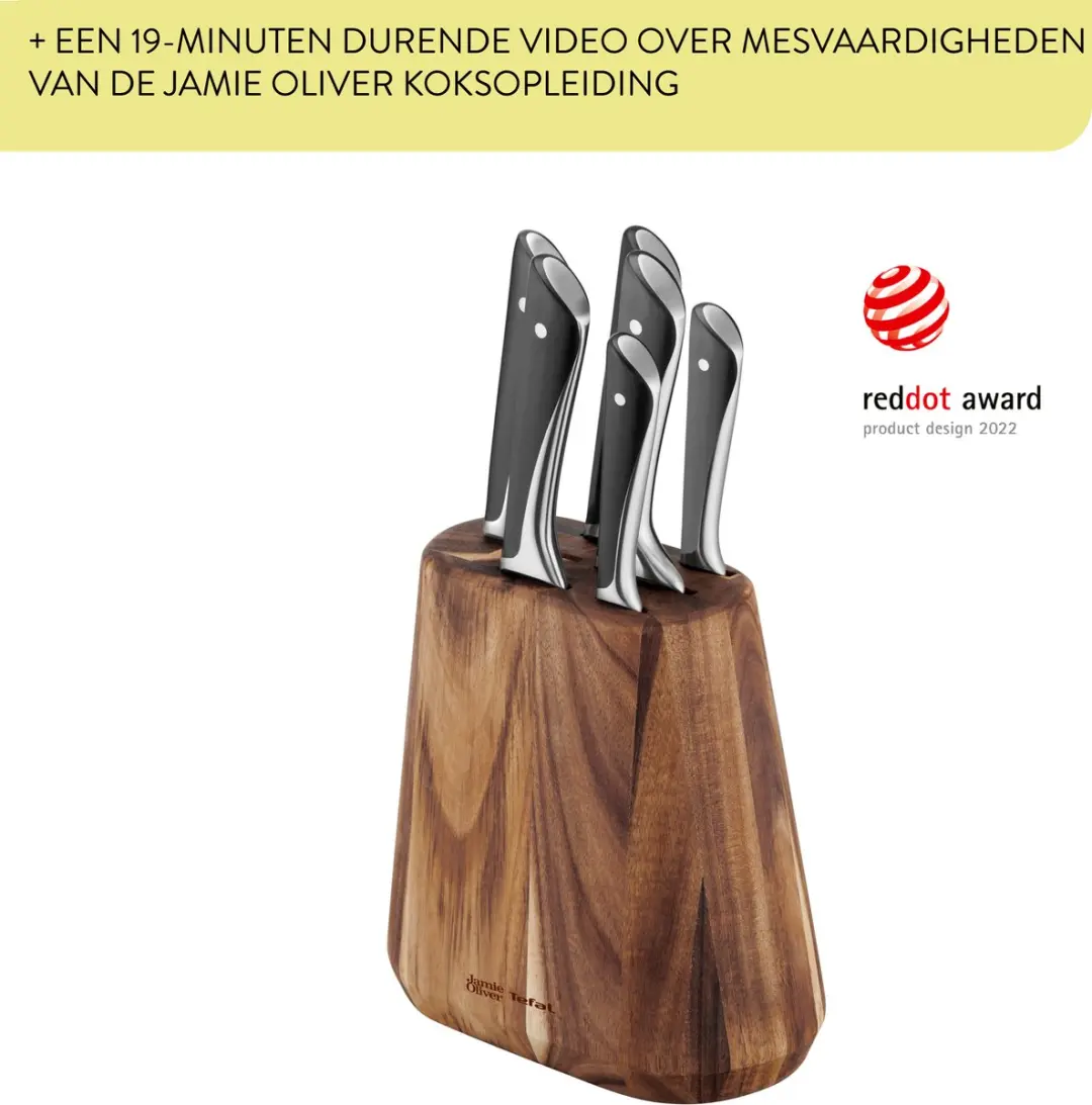 Jamie Oliver by Tefal K267S656 Messenset 6-delig - 7 Stuks