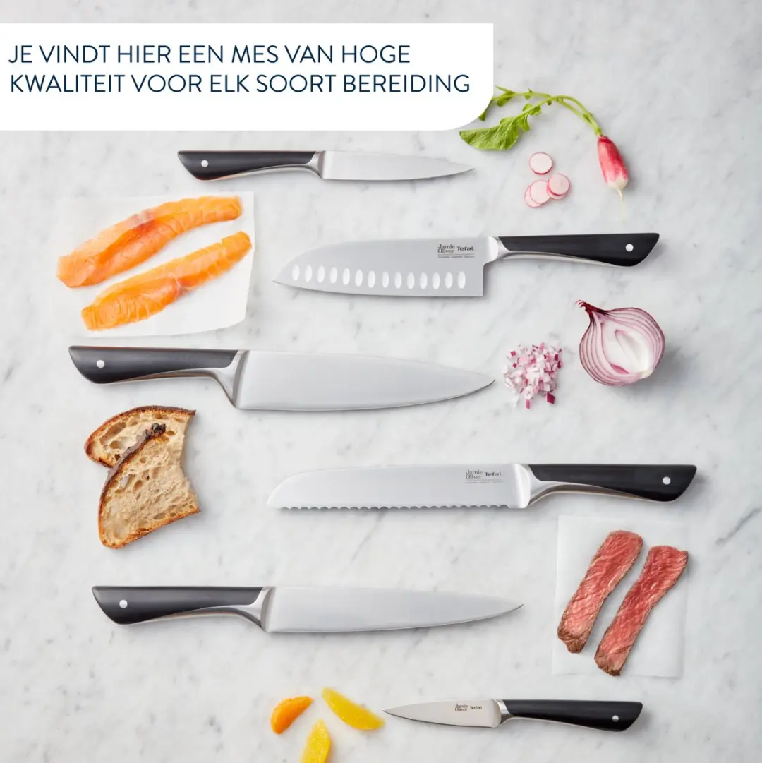 Jamie Oliver by Tefal K267S656 Messenset 6-delig - 7 Stuks