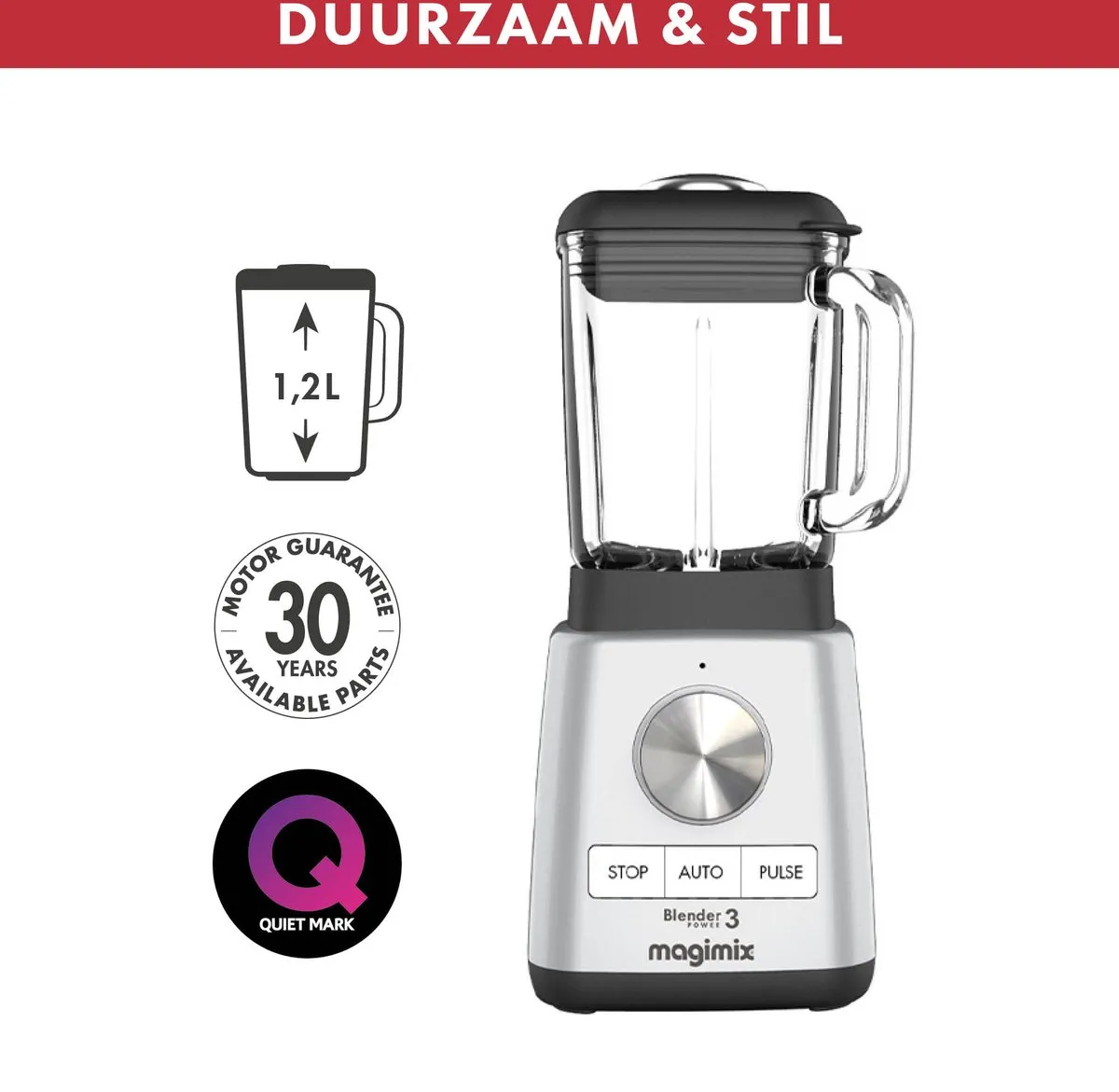 Magimix Blenderkan Glas 1.2L - 506981
