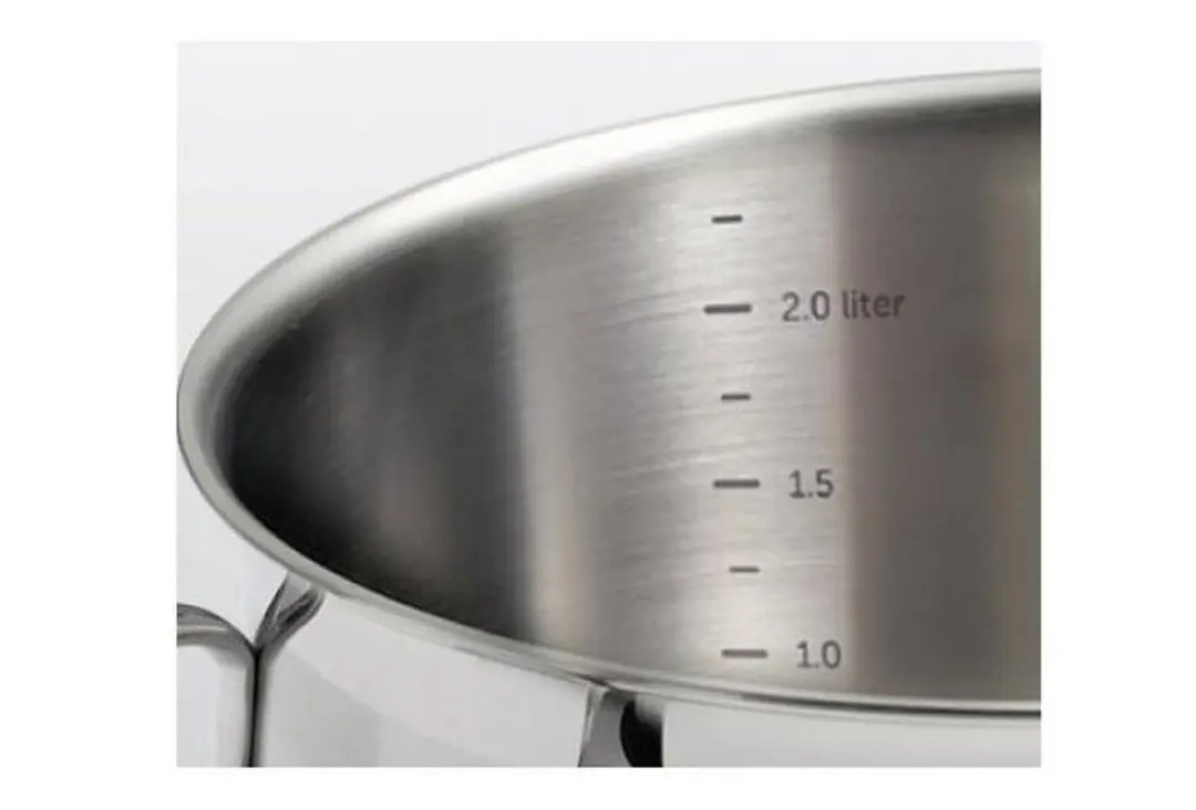 Sola Furore RVS Pannen 4-delig - 16cm/1.5L, 18cm/2.0L, 20cm/2.5L, 24cm/3.5L - Zilver