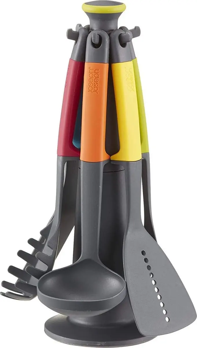 Joseph Joseph Elevate Carrousel Keukenhulpen - 6-delig - Multicolor - afbeelding 6 van 6