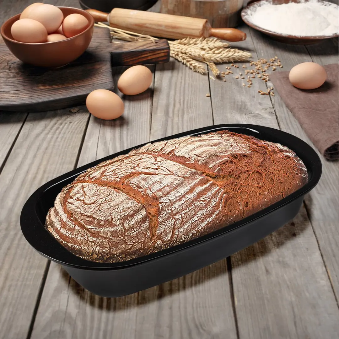 Westmark Broodbakvorm 32cm - Emaille Zwart