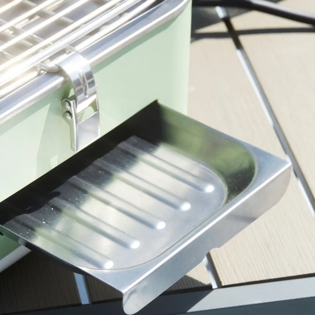 Barbecook E-Carlo Elektrische Tafel BBQ Paris Green - 4 Burgers