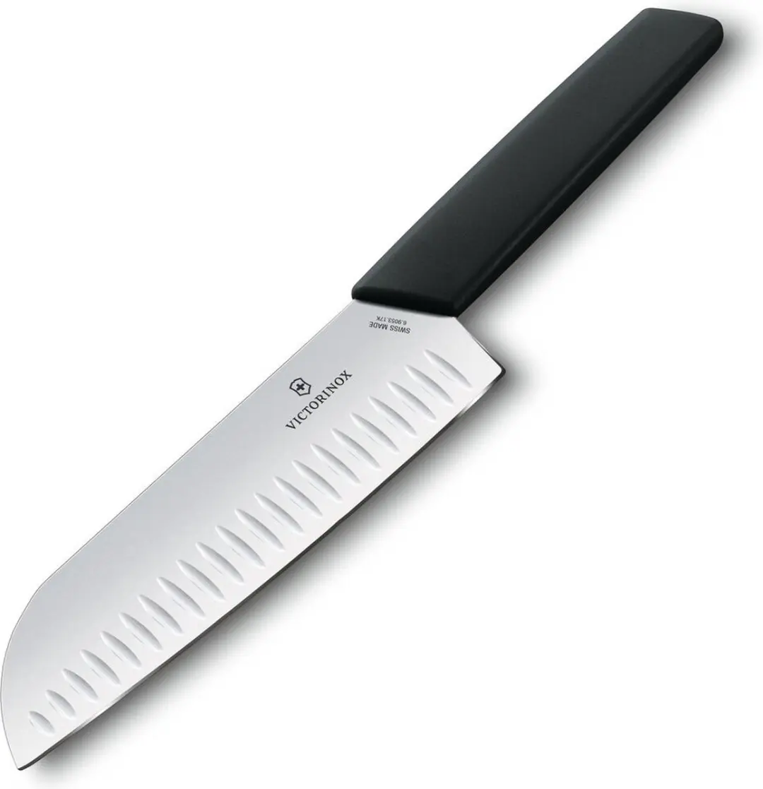 Victorinox Swiss Modern Santokumes 17cm - Zwart