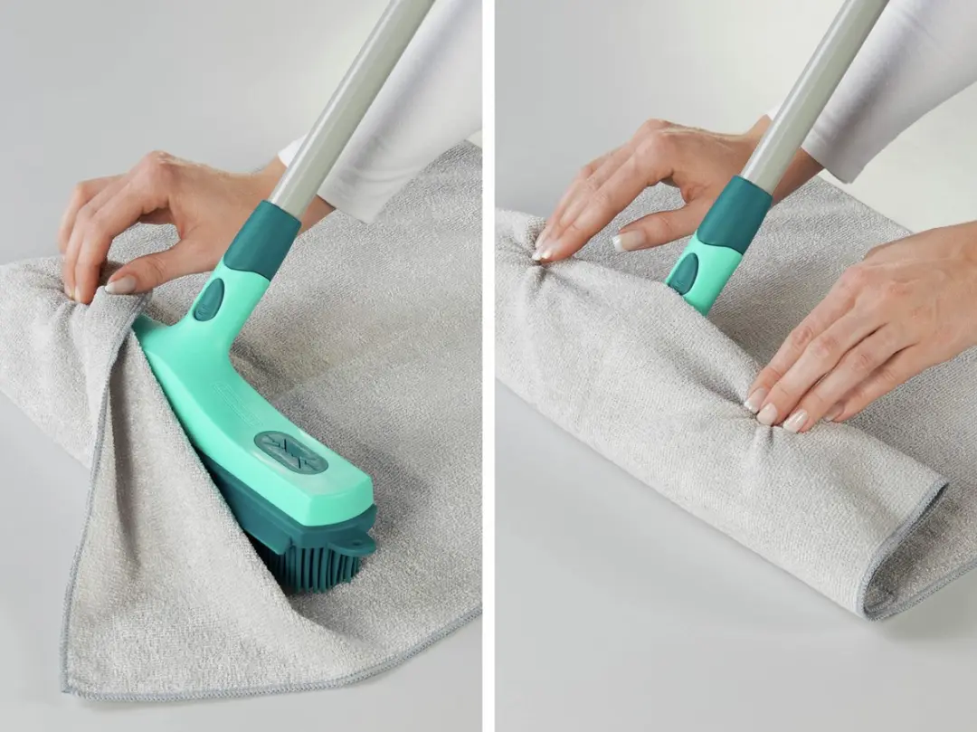 Leifheit Suprabezem Click Systeem 71612 - 30cm Turquoise - afbeelding 6 van 6