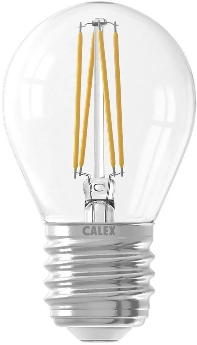 Calex LED Filament Kogellamp E27 4.5W 470lm Warm Wit