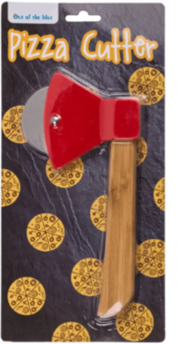 Excellent Houseware Hakbijl Pizzasnijder - RVS - Zwart - afbeelding 6 van 6