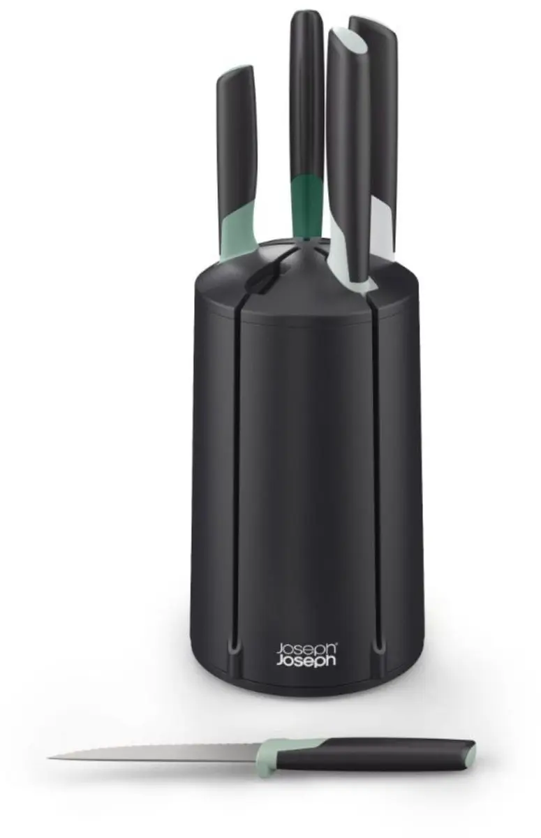 Joseph Joseph Elevate Messenset 5-delig - 6 Stuks - Zwart