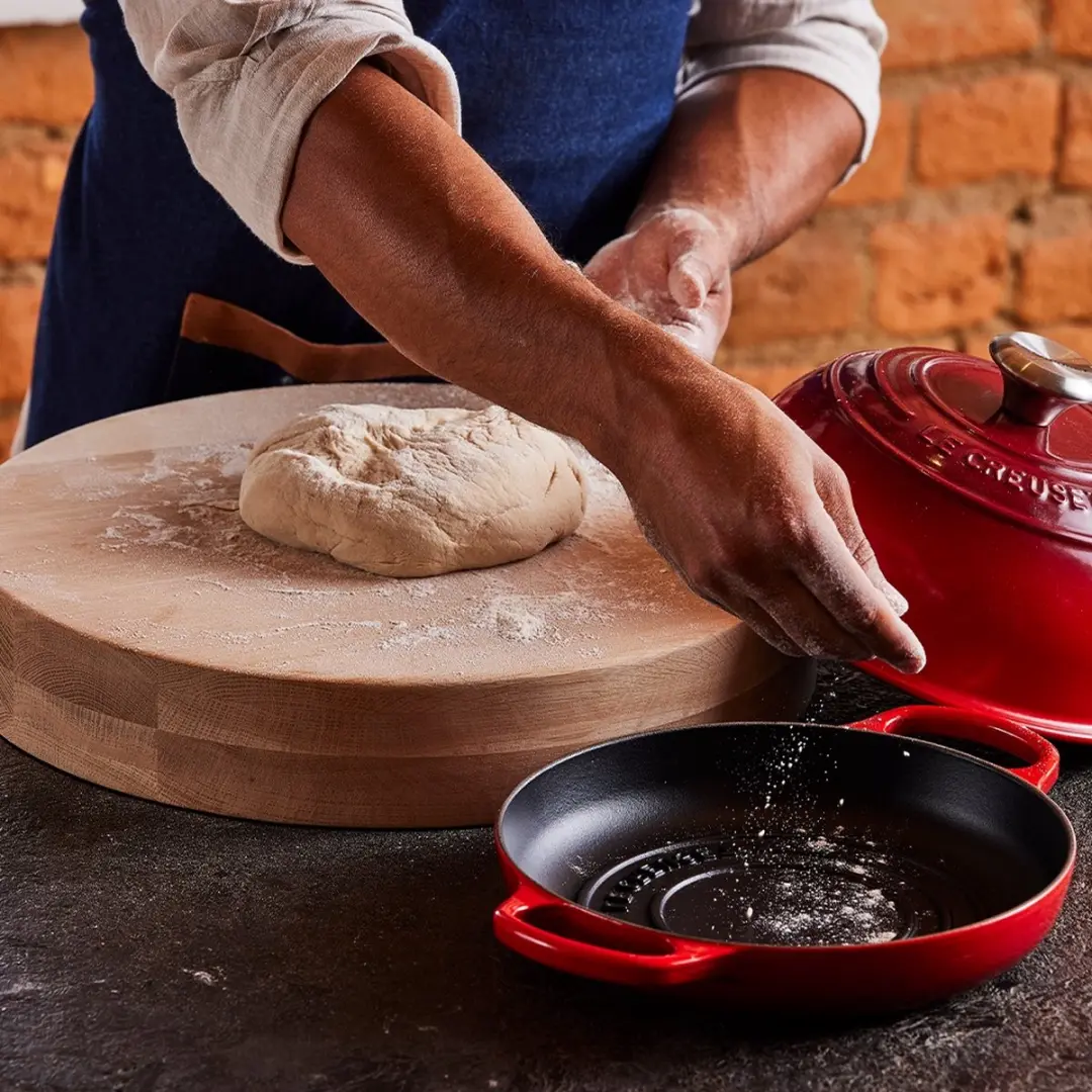 Le Creuset Broodpan Signature Oranjerood 24cm