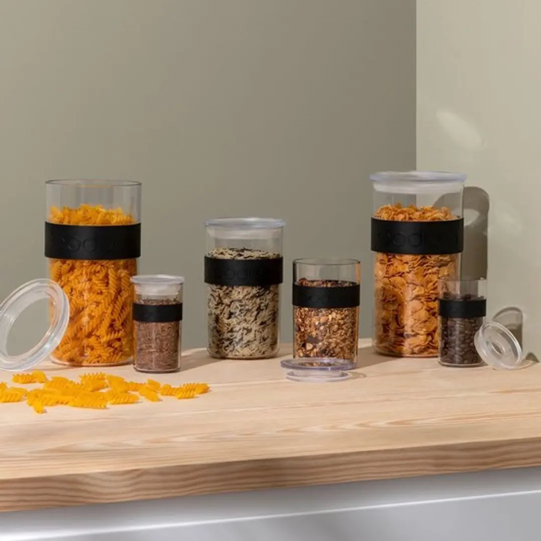 Bodum K11830-01SA-1 Voorraadpotten Set 12 Stuks - 2L