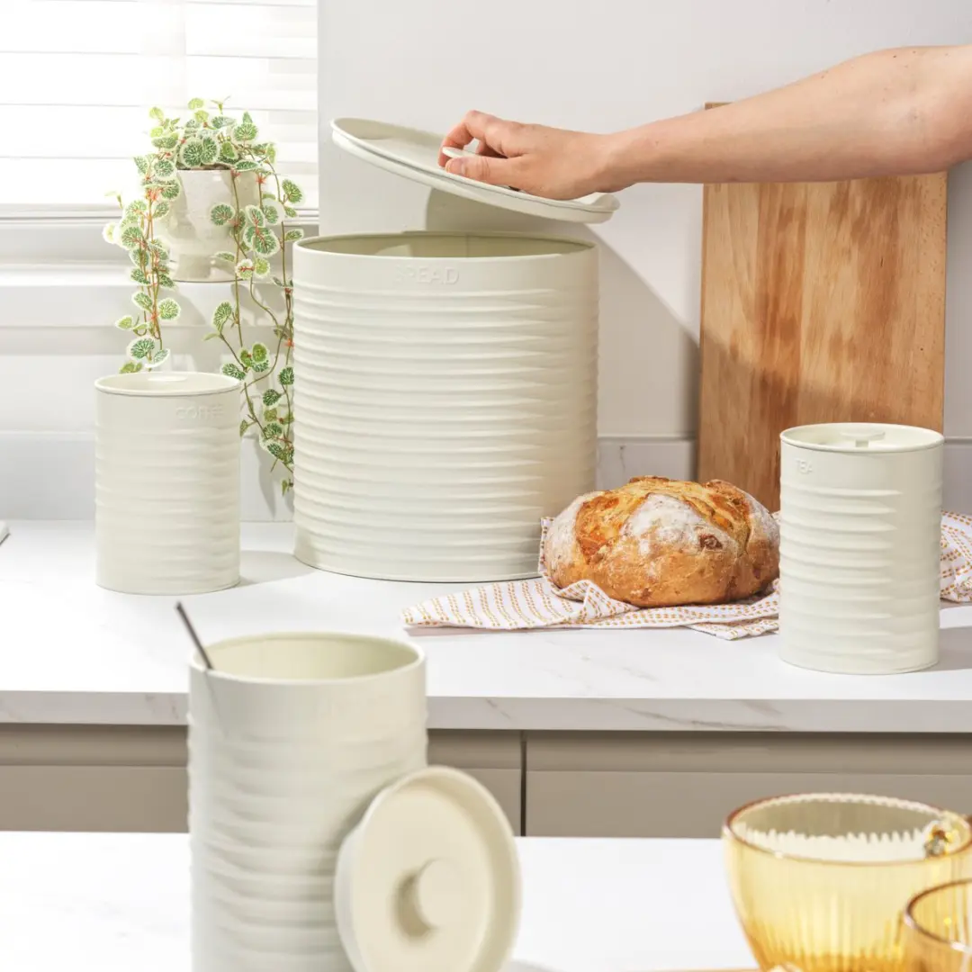 Russell Hobbs Ribbelde 4-delige Voorraadset - Room - afbeelding 3 van 6