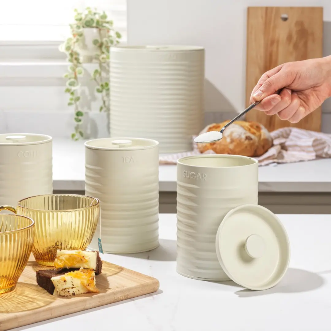 Russell Hobbs Ribbelde 4-delige Voorraadset - Room - afbeelding 6 van 6