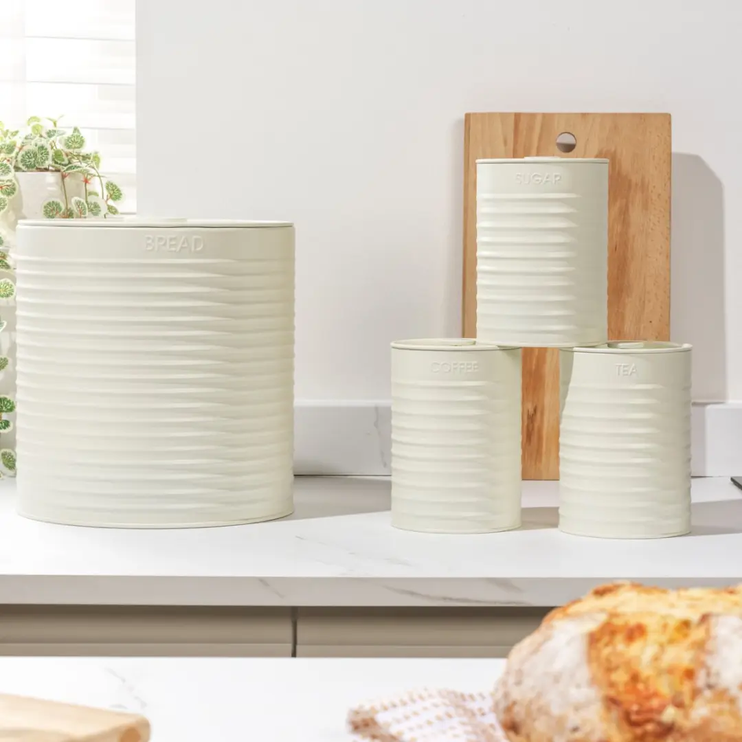 Russell Hobbs Ribbelde 4-delige Voorraadset - Room - afbeelding 2 van 6