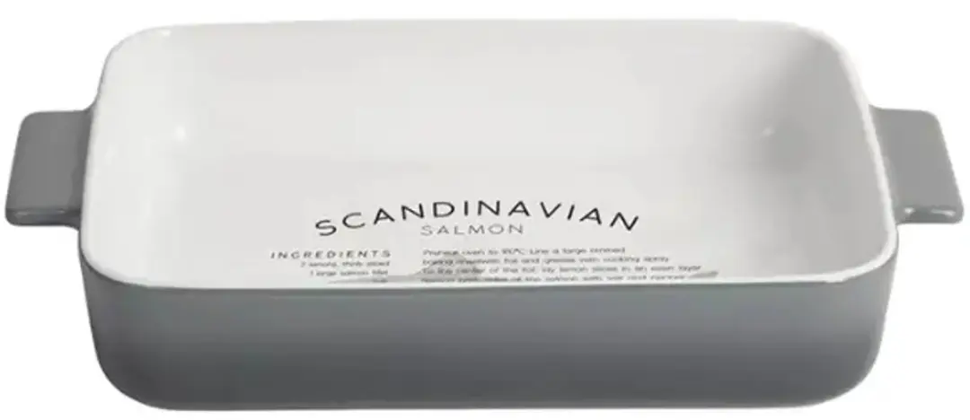 BergHOFF Gusta Ovenschaal Scandinavian 01177110 - 32x19x5,8cm - Grijs