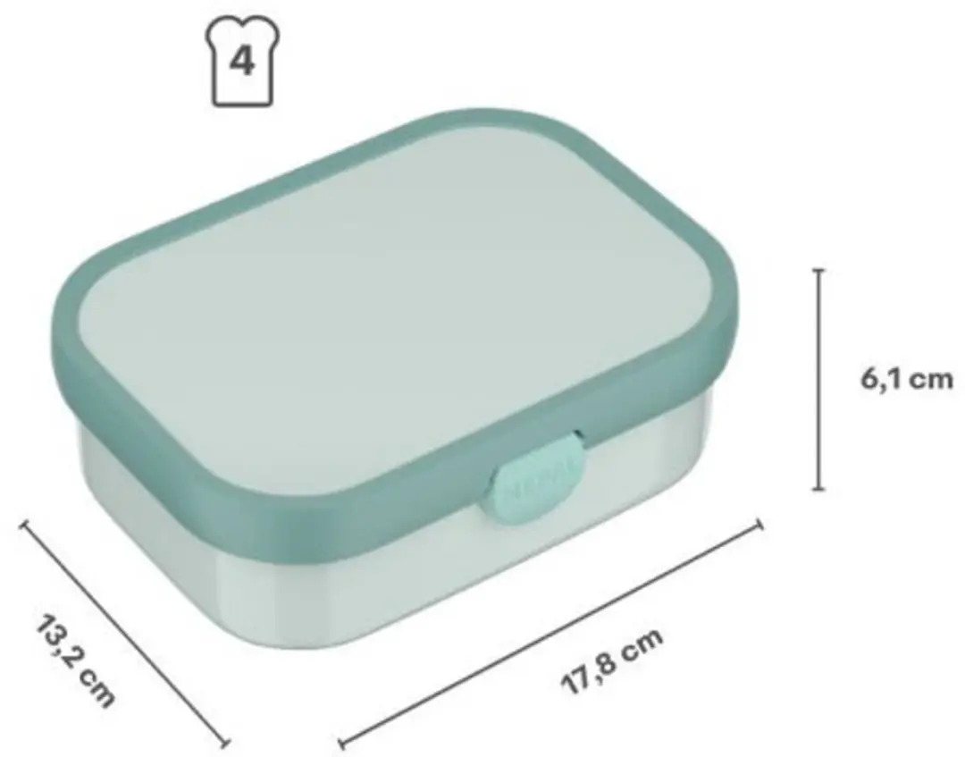 Mepal Campus Lunchbox 750ml - 3 Vakken - Dino