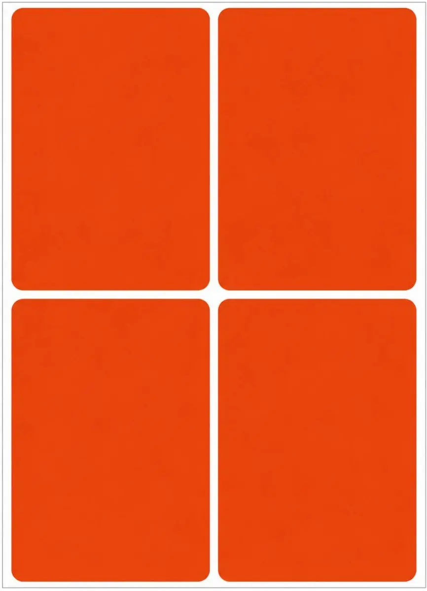 Herma Weckpotetiketten Rood 52x82mm