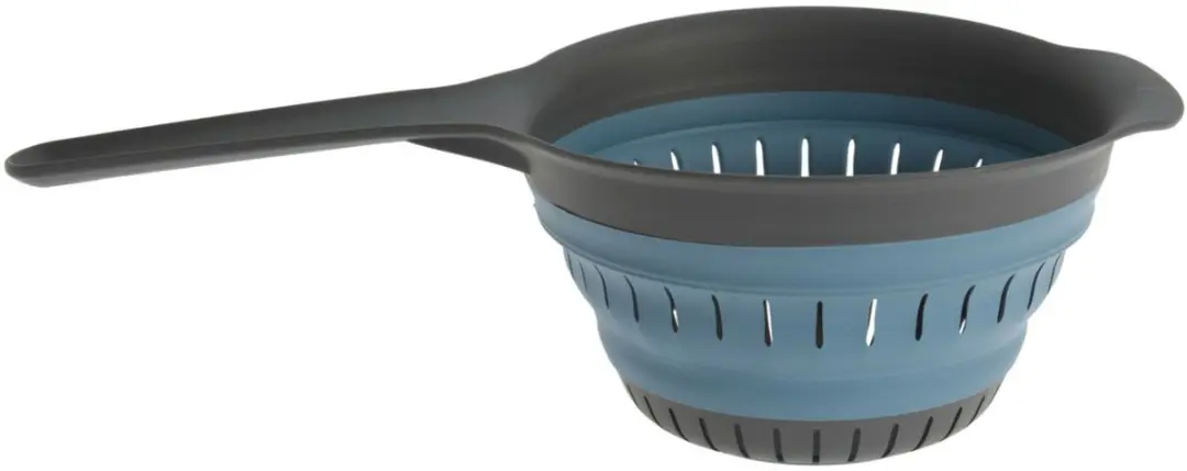 Excellent Houseware Opvouwbaar Keukenvergiet 37x19cm - Blauw