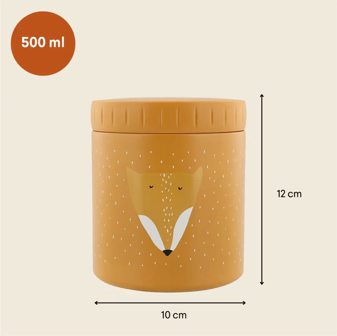 Trixie Mr. Fox Thermo Lunchbox 500ml - Oranje