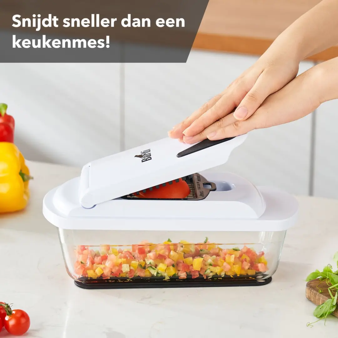 Bardi Brisby 12-delige Groentesnijder - 11 in 1 - RVS