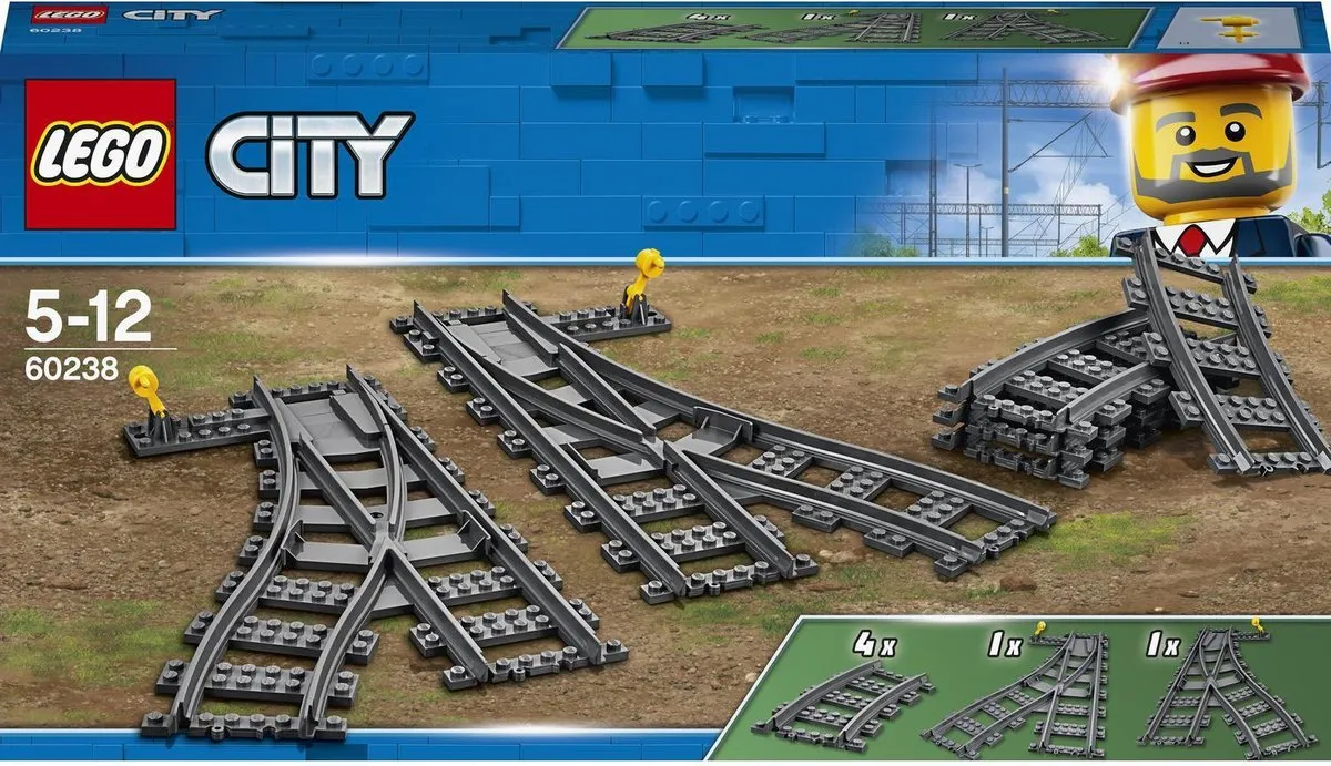 LEGO City Wissels 60238 - Blauw