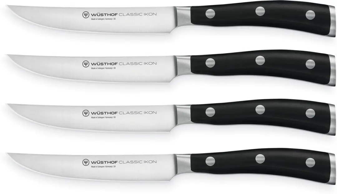 Wusthof Classic Ikon Steakmessenset 4-delig