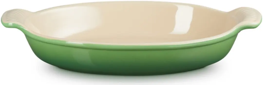 Le Creuset Ovenschaal Ovaal Bamboo Groen 28cm