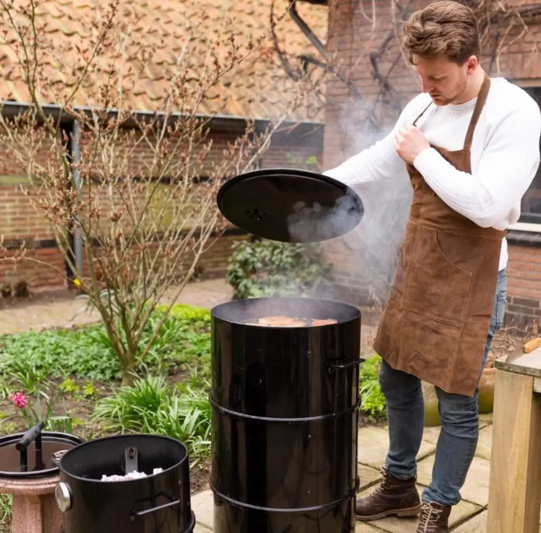 Esschert Design Barbecue Schort - Bruin Leder