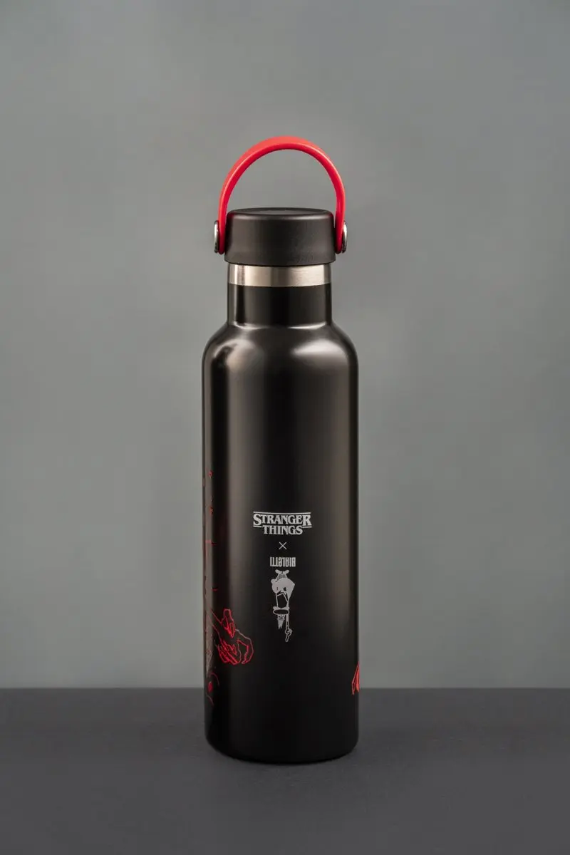Bialetti Stranger Things Thermosfles 600ml - Glow in the dark