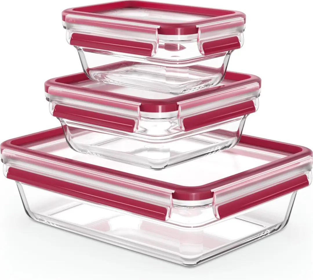 Tefal MasterSeal Glass Vershouddozen 3-delig
